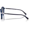 imageCoach Mens Hc8383u Universal Fit Square SunglassesTransparent Blue GradientBlue Solid