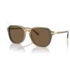 imageCoach Mens Hc8383u Universal Fit Square SunglassesTransparent Green Tan GradientBrown Solid