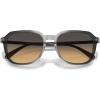 imageCoach Mens Hc8383u Universal Fit Square SunglassesTransparent Grey GradientGrey Sand Gradient