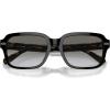 imageCoach Mens Hc8388u Universal Fit Square SunglassesBlackDark TortoiseGrey Brown Gradient