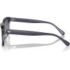 imageCoach Mens Hc8397u Universal Fit Square SunglassesBlue GradientSmoke Blue Gradient