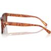 imageCoach Mens Hc8397u Universal Fit Square SunglassesCaramel TortoiseBrown Solid