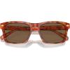 imageCoach Mens Hc8397u Universal Fit Square SunglassesCaramel TortoiseBrown Solid
