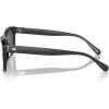 imageCoach Mens Hc8397u Universal Fit Square SunglassesTransparent Dark GreyGrey Solid