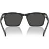 imageCoach Mens Hc8397u Universal Fit Square SunglassesTransparent Dark GreyGrey Solid