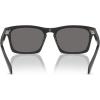 imageCoach Mens Hc8397u Universal Fit Square SunglassesTransparent Dark GreyGrey Solid Polarized