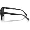 imageCoach Mens Hc8427u Universal Fit Square SunglassesMatte BlackGrey Solid