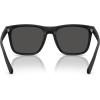 imageCoach Mens Hc8427u Universal Fit Square SunglassesMatte BlackGrey Solid