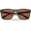 imageCoach Mens Hc8427u Universal Fit Square SunglassesMatte Dark TortoiseBrown Solid