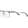 imageCoach Womens Hc5121 Rectangular Prescription Eyewear FramesMatte SlateDemo Lens