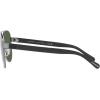imageCoach Womens Hc7143 Aviator SunglassesSatin GunmetalDark Green Solid