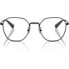 imageCOACH Mens Hc5170 Round Prescription Eyewear FramesShiny BlackDemo Lens
