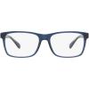imageCoach Mens Hc6213u Universal Fit Rectangular Prescription Eyewear FramesDark BlueLight BlueDemo Lens