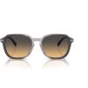 imageCoach Mens Hc8383u Universal Fit Square SunglassesTransparent Grey GradientGrey Sand Gradient