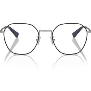 imageCOACH Mens Hc5170 Round Prescription Eyewear FramesSatin SilverDemo Lens