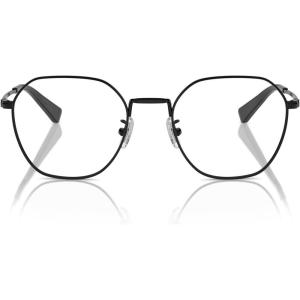 imageCOACH Mens Hc5170 Round Prescription Eyewear FramesShiny BlackDemo Lens