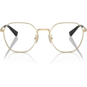 imageCOACH Mens Hc5170 Round Prescription Eyewear FramesShiny Light GoldDemo Lens
