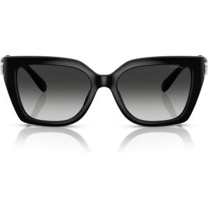 imageCOACH Womens Hc8408u Universal Fit Square SunglassesBlackGrey Gradient