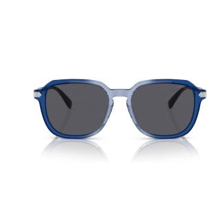 imageCoach Mens Hc8383u Universal Fit Square SunglassesTransparent Blue GradientBlue Solid