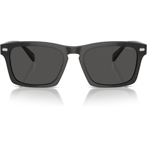 imageCoach Mens Hc8397u Universal Fit Square SunglassesTransparent Dark GreyGrey Solid