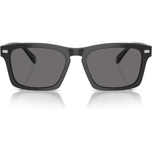 imageCoach Mens Hc8397u Universal Fit Square SunglassesTransparent Dark GreyGrey Solid Polarized
