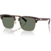 imageCOACH HC8412 Rivet Square Sunglasses Light GoldDark TortoiseGreen Solid 56 mm