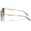 imageCOACH Mens HC7171 Metal C Hardware Square Sunglasses Light GoldSandGreen Solid 56 mm