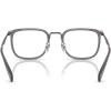 imageCOACH Mens Hc5177 Square Prescription Eyewear FramesTransparent GreyDemo Lens