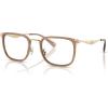 imageCOACH Mens Hc5177 Square Prescription Eyewear FramesTransparent SandDemo Lens