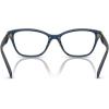 imageCOACH Womens Hc6243f Low Bridge Fit Square Prescription Eyewear FramesTransparent BlueDemo Lens