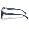 imageCOACH Womens Hc6243u Sculpted C Hardware Universal Fit Square Prescription Eyewear FramesTransparent BlueDemo Lens