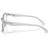 imageCOACH Womens Hc6243u Sculpted C Hardware Universal Fit Square Prescription Eyewear FramesTransparent DoveDemo Lens