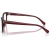 imageCOACH Womens Hc6246u Maxi C Hardware Universal Fit Butterfly Prescription Eyewear FramesMilky BurgundyDemo Lens