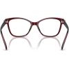 imageCOACH Womens Hc6246u Maxi C Hardware Universal Fit Butterfly Prescription Eyewear FramesMilky BurgundyDemo Lens