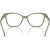 imageCOACH Womens Hc6246u Maxi C Hardware Universal Fit Butterfly Prescription Eyewear FramesMilky MossDemo Lens