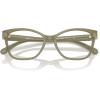 imageCOACH Womens Hc6246u Maxi C Hardware Universal Fit Butterfly Prescription Eyewear FramesMilky MossDemo Lens