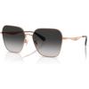 imageCOACH Womens Hc7168 Butterfly SunglassesShiny Rose GoldGrey Gradient