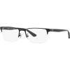 imageCoach Mens Hc5158 Rectangular Prescription Eyewear FramesShiny BlackDemo Lens