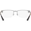 imageCoach Mens Hc5158 Rectangular Prescription Eyewear FramesShiny GunmetalDemo Lens