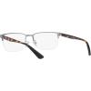imageCoach Mens Hc5158 Rectangular Prescription Eyewear FramesShiny GunmetalDemo Lens