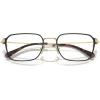 imageCoach Mens Hc5167 Rectangular Prescription Eyewear FramesLight GoldBlackDemo Lens