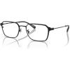 imageCoach Mens Hc5167 Rectangular Prescription Eyewear FramesSatin BlackDemo Lens