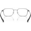 imageCoach Mens Hc5167 Rectangular Prescription Eyewear FramesSatin GunmetalDemo Lens