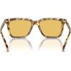 imageCoach Mens Hc8385u Universal Fit Square SunglassesHoney TortoiseAmber Solid