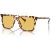 imageCoach Mens Hc8385u Universal Fit Square SunglassesHoney TortoiseAmber Solid