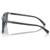 imageCoach Mens Hc8385u Universal Fit Square SunglassesTransparent BlueBlue Solid