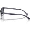 imageCoach Mens Hc8398u Universal Fit Square SunglassesBlue GradientSmoke Blue Gradient