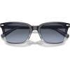 imageCoach Mens Hc8398u Universal Fit Square SunglassesBlue GradientSmoke Blue Gradient