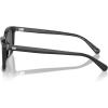 imageCoach Mens Hc8398u Universal Fit Square SunglassesTransparent Dark GreyGrey Solid