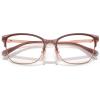 imageCoach Womens HC5184 Rectangular Prescription Eyewear Frames Shiny Rose GoldGrapeDemo Lens 54 mm